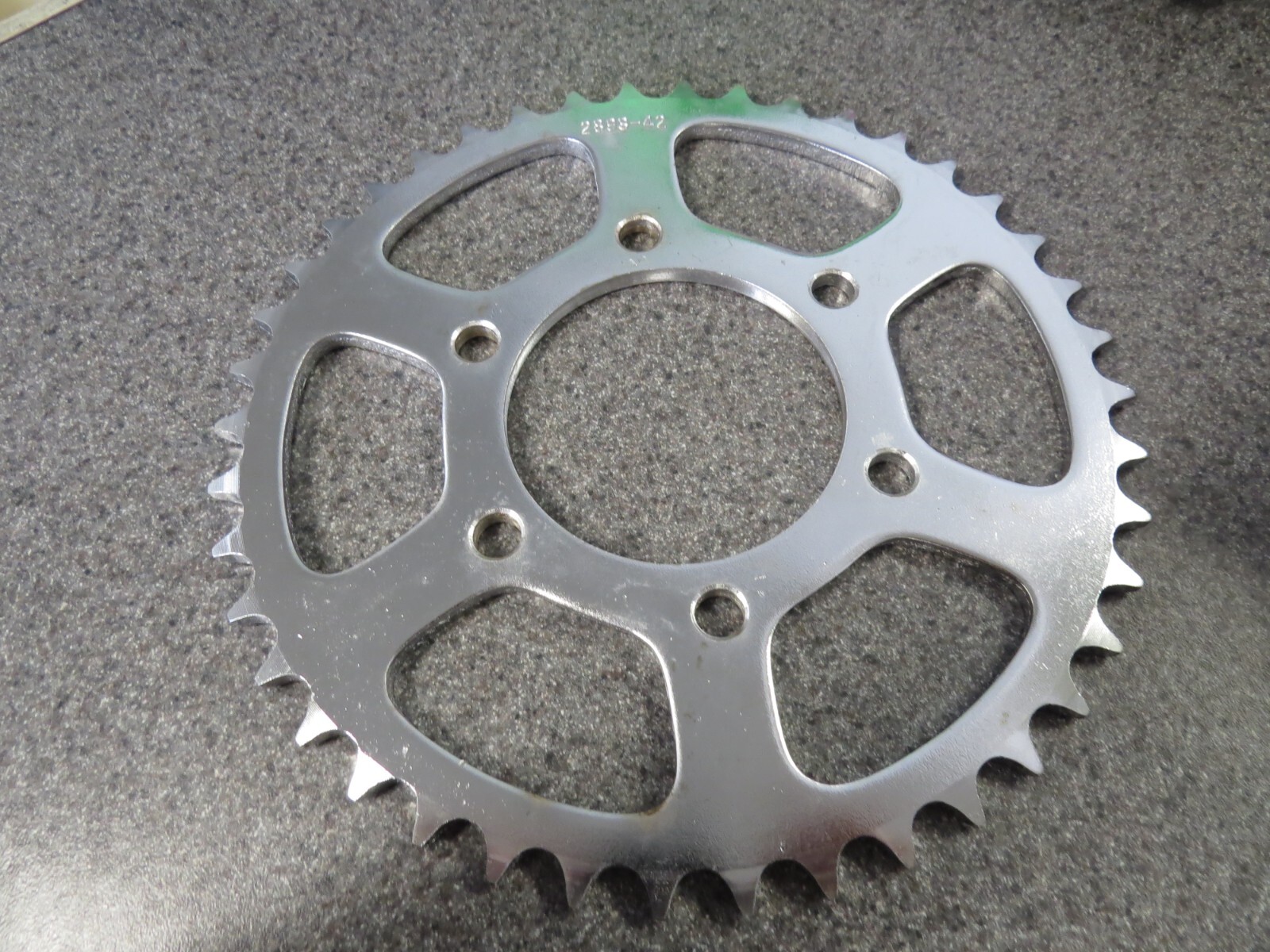 NOS 42T Rear Steel Sprocket Fits: Kawasaki 1984-1986 ZX550