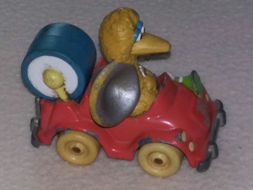 Diecast Car BigBird Asphalt Roller Sesame Street Vintage Muppets Playskool (#3)