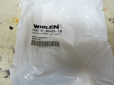 Whelen Linear3 White LED SMARTLED   PN: RSCO2ZCR 