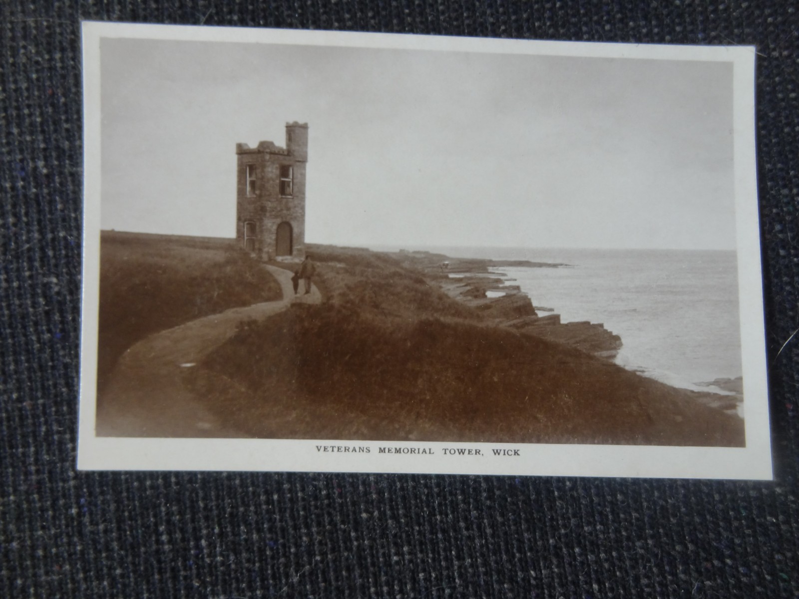 Veterans Memorial Tower Wick Postcard - 120808