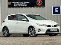 2012 Toyota Auris 1.8 VVTi Hybrid Excel 5dr CVT Auto HATCHBACK Petrol/Electric H