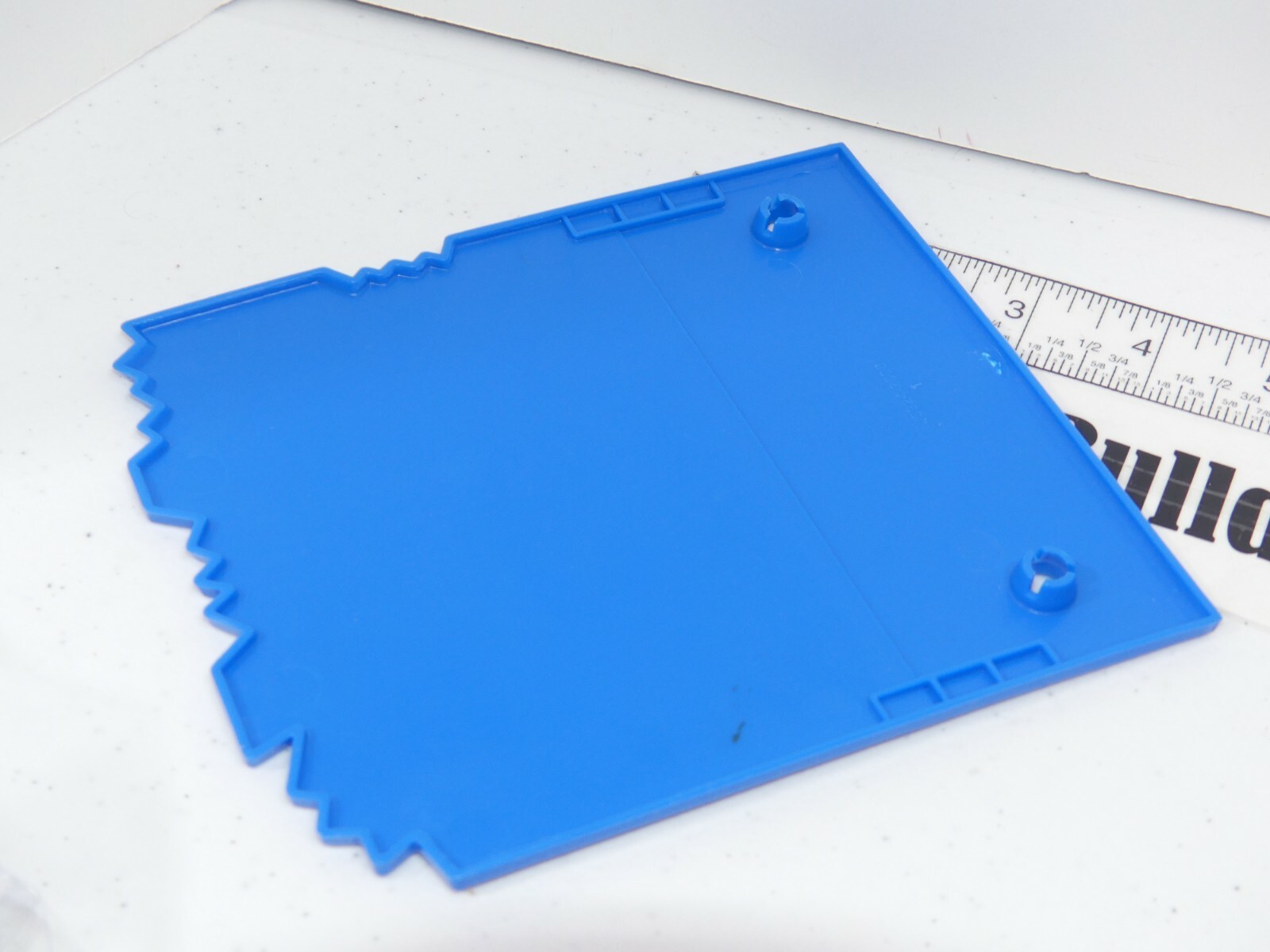 2005 Piranha Panic Board Game Replacement Backboard Part Only