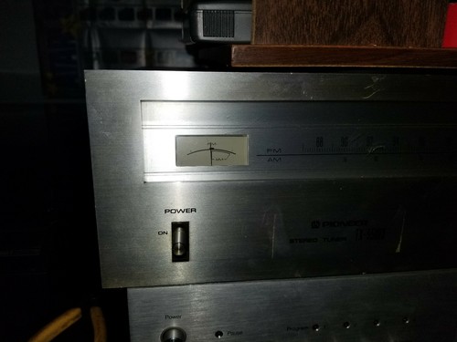 Vintage Pioneer TX-5500 II AM/FM Analog Stereo Super Tuner