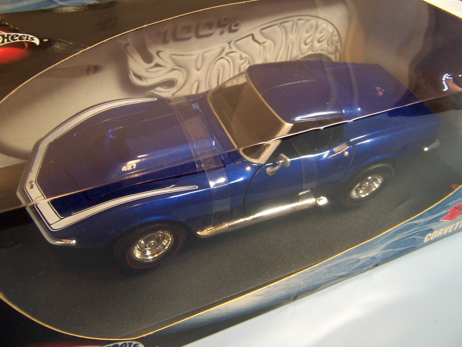 Hot Wheels コルベット ホットロッド 1/18ミニカー Hot Wheels Mattel マテル HOT WHEELS ホットウィール ミニカー