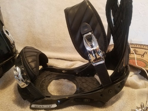 Burton Mission Est Bindings (Black) Large