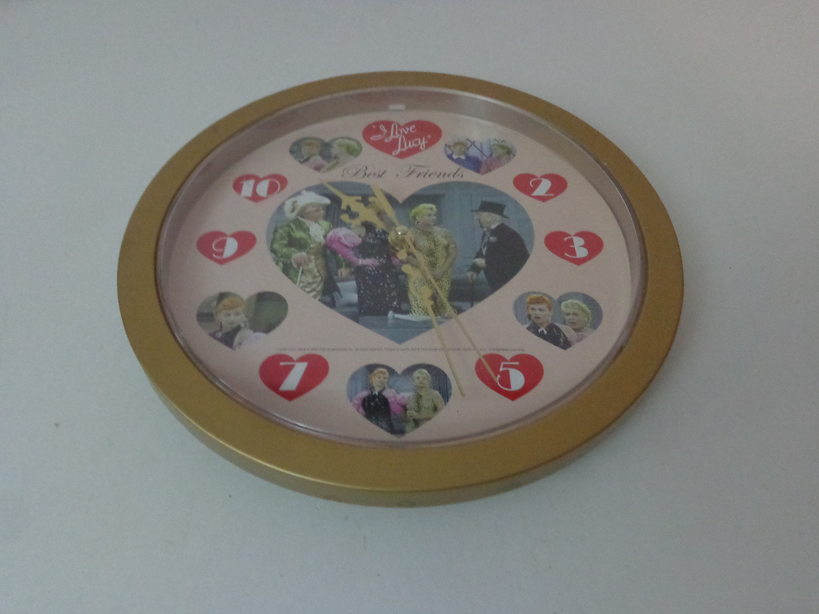 I love Lucy Best Friends Clock, Clock I love Lucy CBC Broadcasting Inc