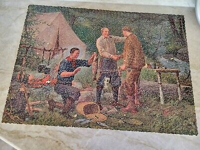 Parker Brothers Pastime Wooden Puzzle ''Well Deserved Congratulations) Spiegle...