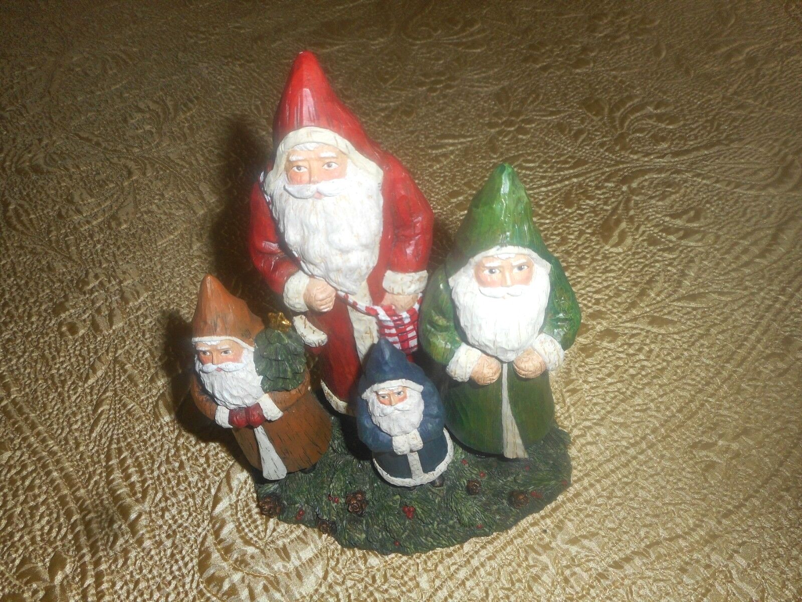 SHERRI BUCK BALDWIN OLD FASHIONED SANTAS 1ST EDITION 1999 OLD GLORY COLLECTION