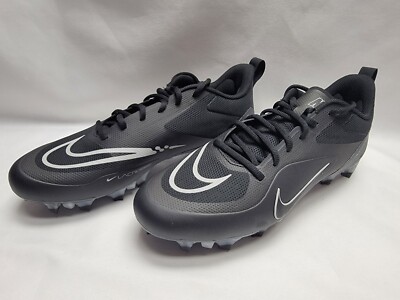 Nike Alpha Huarache 8 Pro Lacrosse Cleats Men Size 9 #CW4439-011 Black