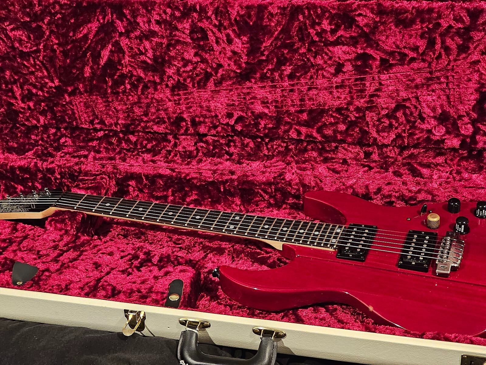 Line 6 Variax エレキギター レッド Line 6 JTV-89 Variax Electric Guitar Blood Red | Guitar Center