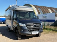 Hymer MLT580 4x4 3 berth 4 belt rear bed nearly new 1 owner motorhome for sale