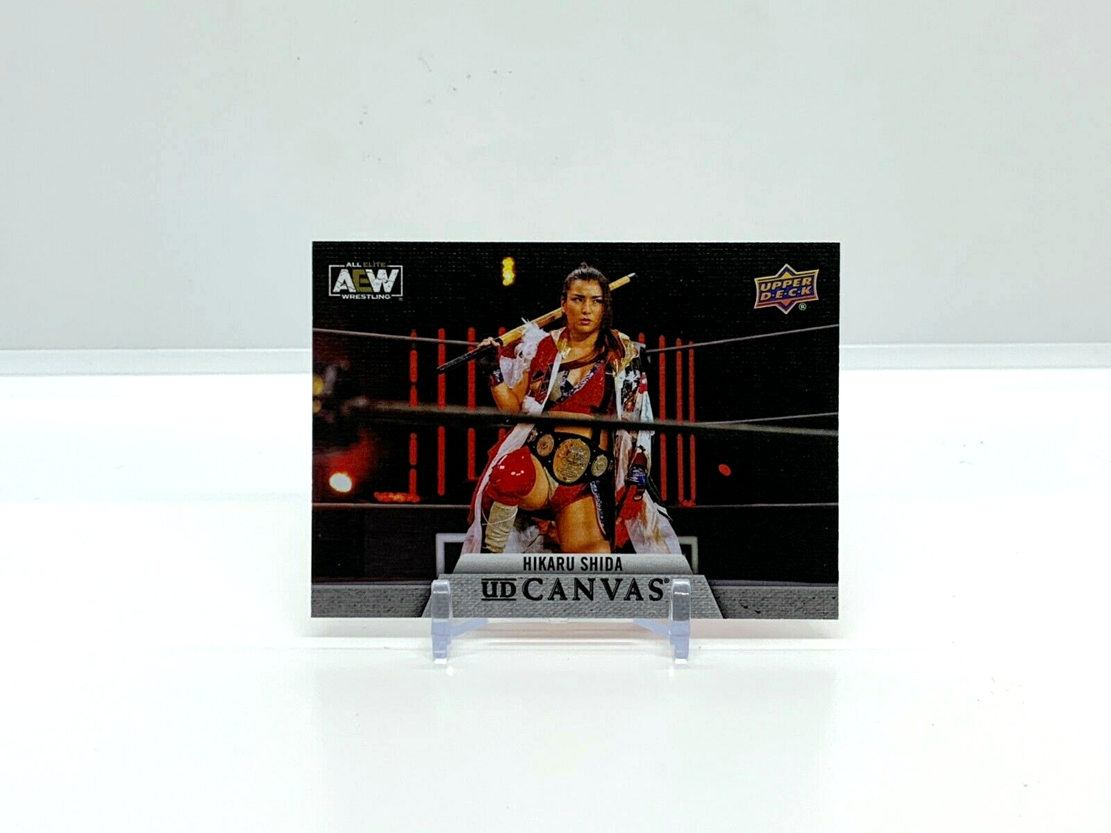 2021 Upper Deck AEW All Elite Wrestling UD Canvas Hikaru