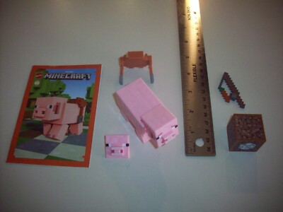 MINECRAFT Action Figure Comic Maker With Comic Book ~ Pig