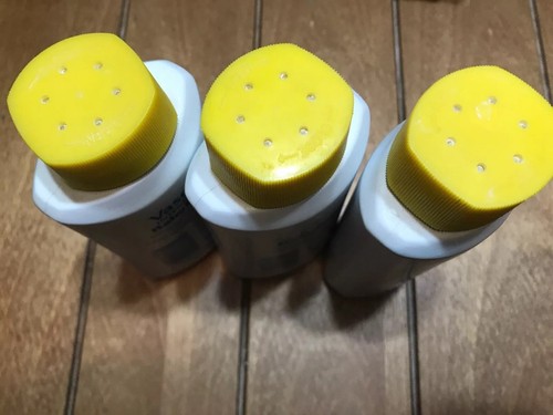 (3) VASELINE BRAND BABY POWDER 4 Oz. Vintage HTF Rare Set Of 3