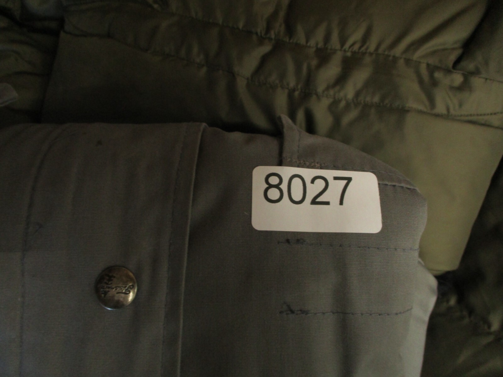 Fieldmaster Chore Jacket Storm Plus 2 Field Barn Gray Canvas Wool Lined Mens L