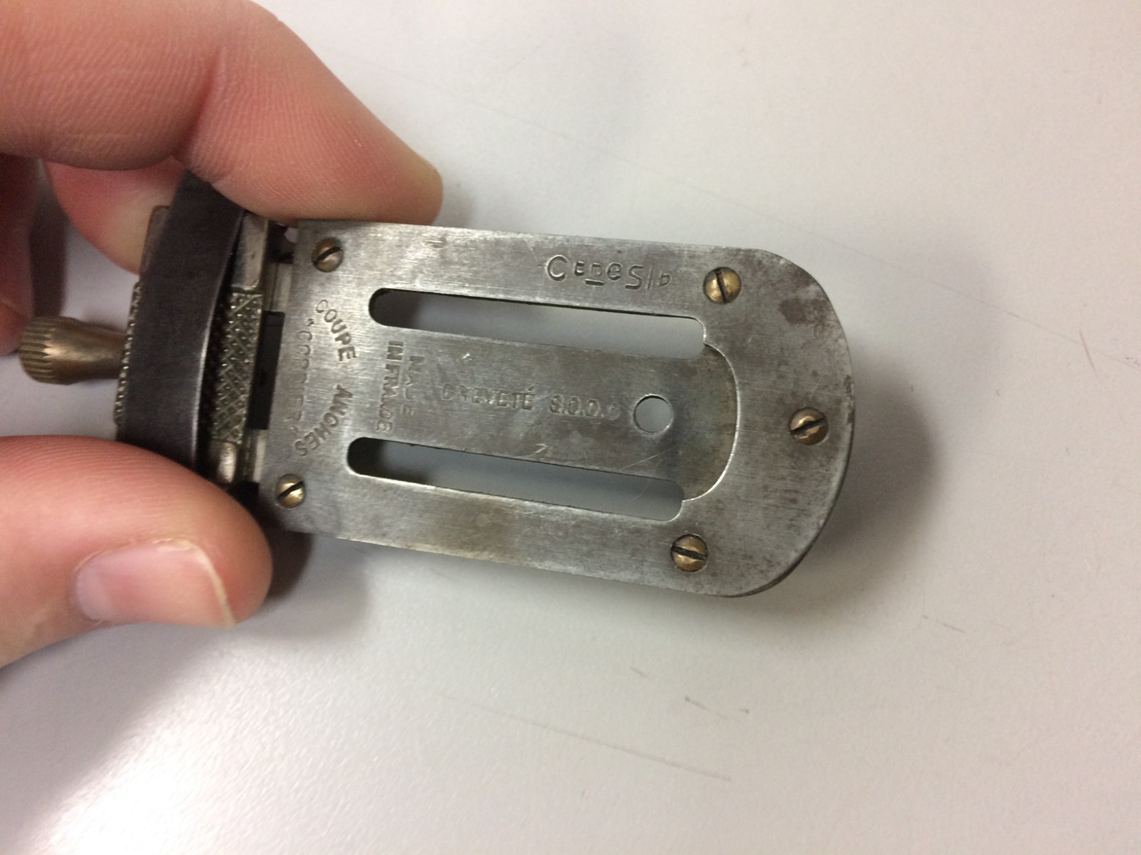 Vintage Cordier Bb Clarinet Reed Clipper