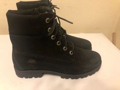timberland womens heritage lite 6 inch boots black