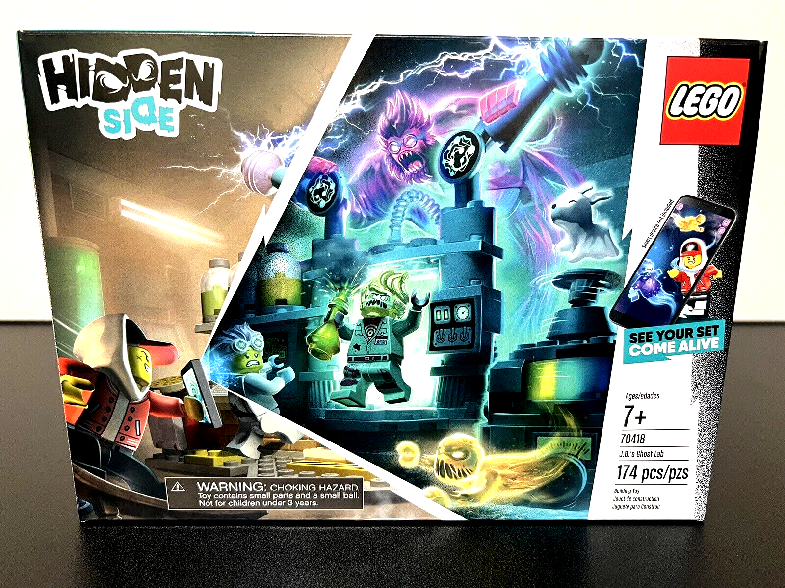 LEGO 70418 Hidden Side J. B. s GHOST LAB RETIRED Set NEW In Sealed Box eBay