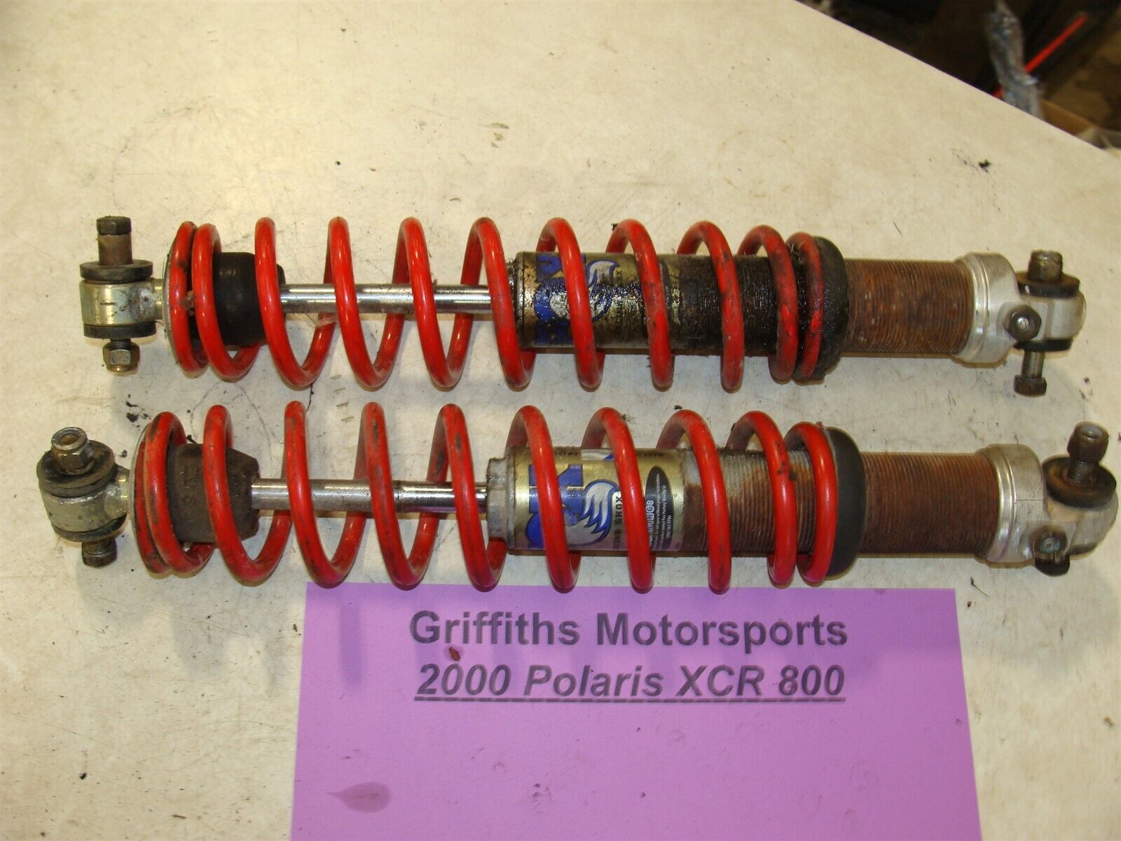 2000 POLARIS INDY XCR 800 gen 2 Triple FOX front shock 2000 POLARIS INDY XCR 800 gen 2 Triple FOX front shock