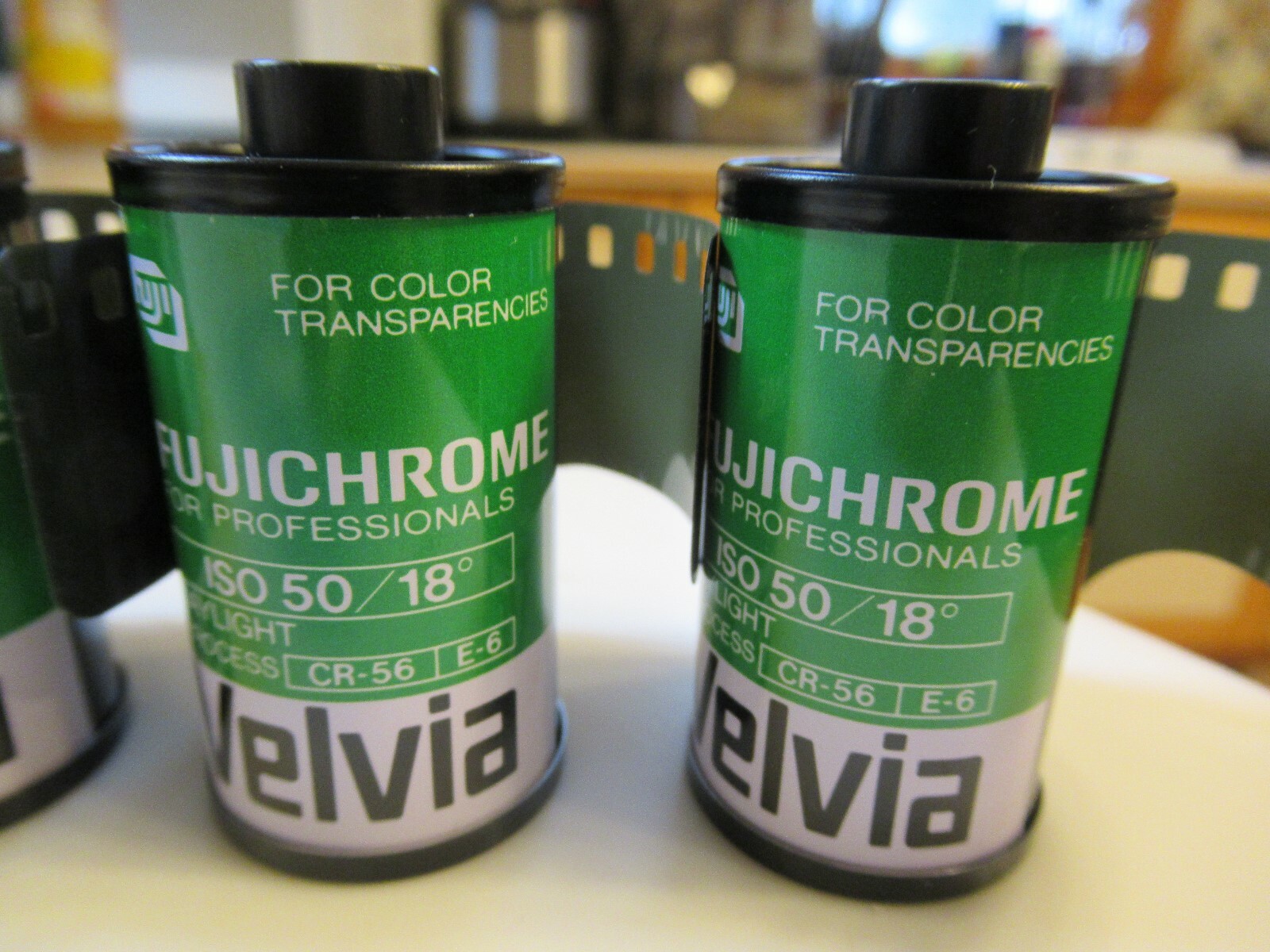 Lot of 7 FUJI FujiChrome VELVIA RVP 135 DX Color 6 Rolls 36 ISO 50 Expired CR-56