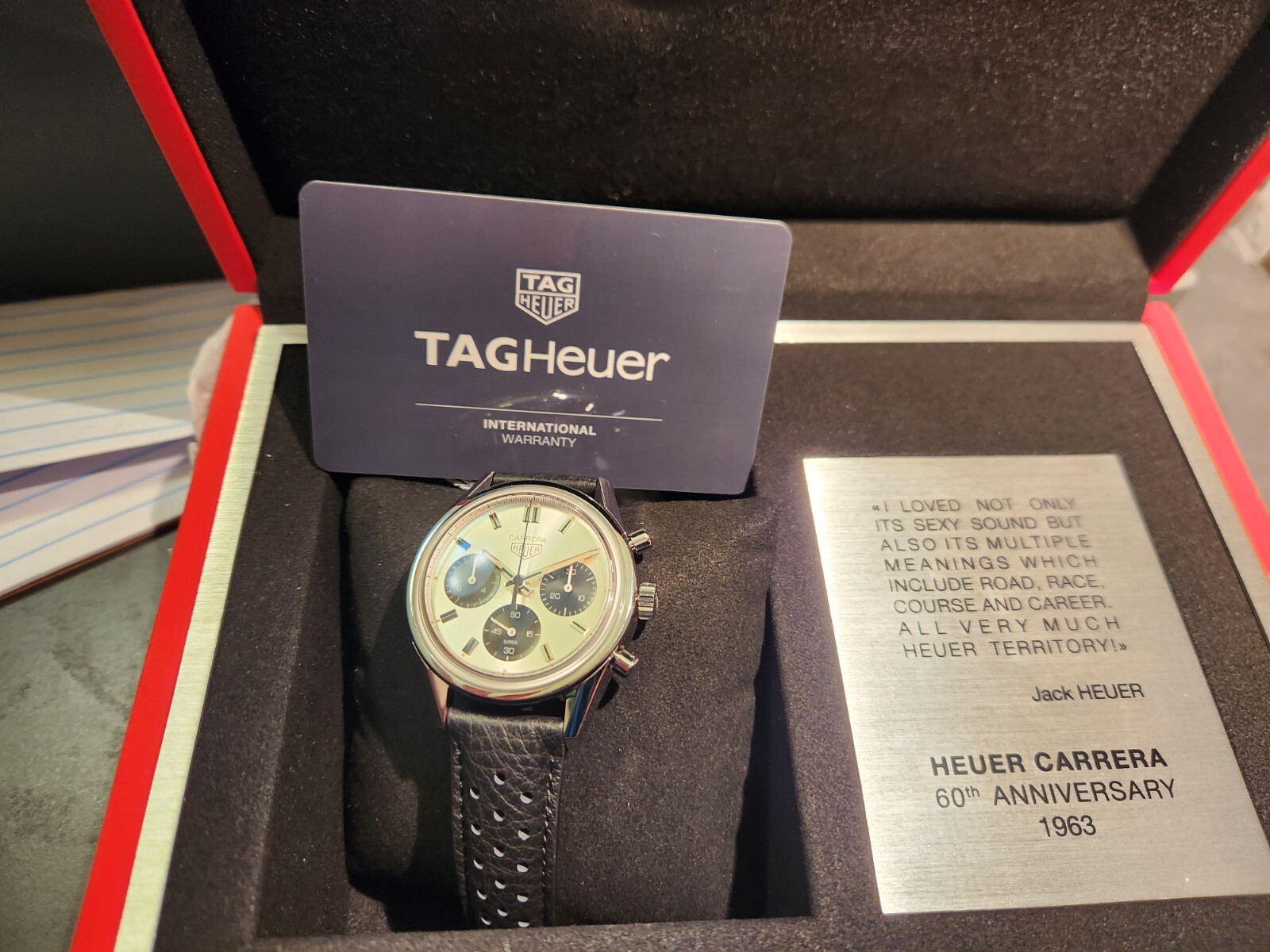 TAG Heuer Carrera 【freedom.k】 TAG Heuer Carrera 160 Years Anniversary Chronograph - Steel