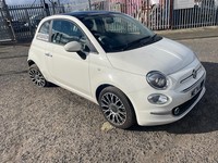 2025 FIAT 500 TOP MHEV accident damaged salvage