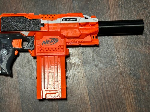 Fits Nerf N-Strike Stryfe Gun Silencer Barrel FITS ALL NERF