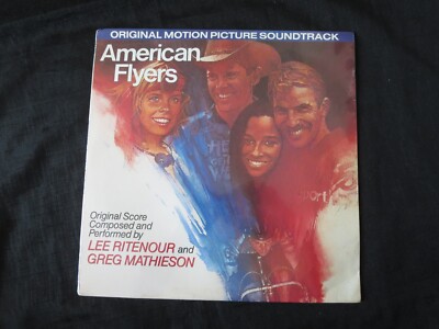 AMERICAN FLYERS, Lee Ritenour & Greg Mathieson PROMO USA New Sealed Old Stock LP