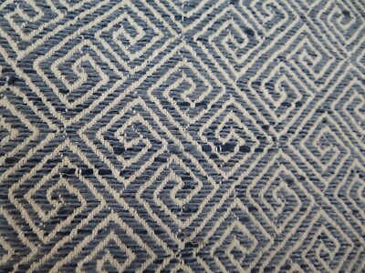 Kasmir Fabrics Pattern Kaiping Color Lake 2.3 Yd x 56 In Geometric w/Slubs