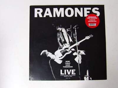 Ramones: Here Today Gone Tomorrow - Live Old Waldorf 1978 LP  NEW SEALED