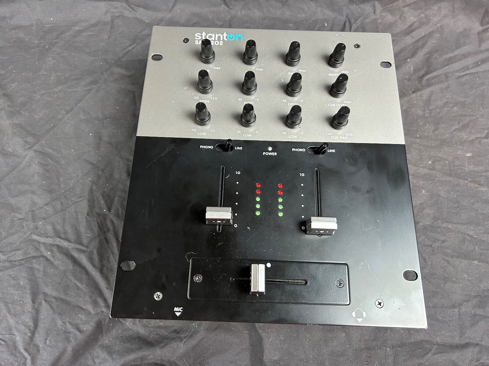 Stanton SMX202 2 Channel DJ Mixer SMX.202 with Power SupplyのeBay ...