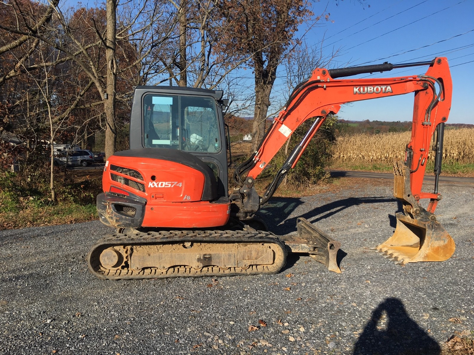 2014 Kubota KX057-4 Excavator Hydraulic Thumb