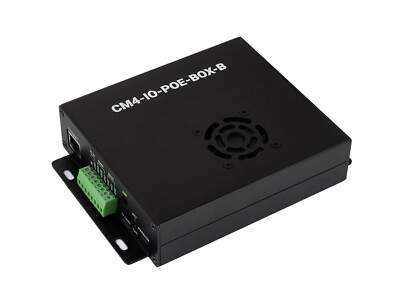 Waveshare PoE Mini-Computer Based on Raspberry Pi Compute Module 4 Metal Case