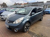 2013 Nissan Note 1.4 16V n-tec+ Hatchback 5dr Petrol Manual Euro 5 (88 ps)