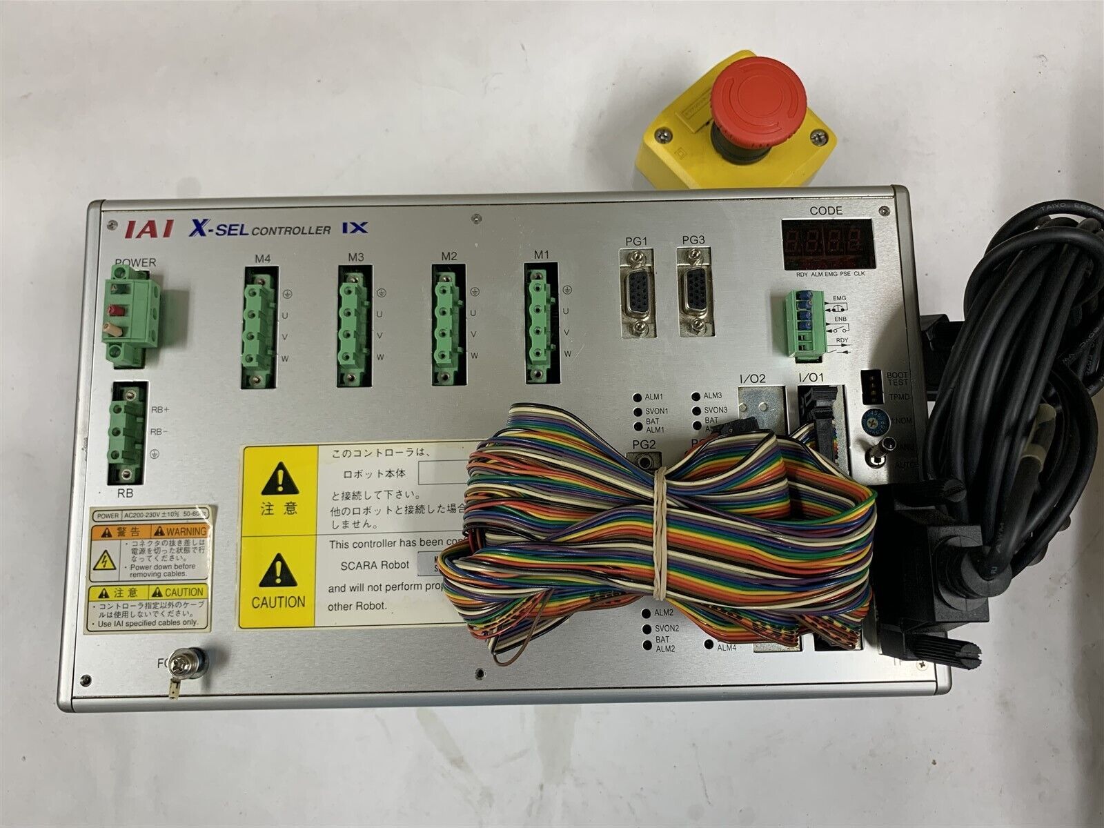 USED IAI CONTROLLER XSEL-JX-NNN2515-N-EEE-2-2 FOR SCARA IX USED IAI CONTROLLER XSEL-JX-NNN2515-N-EEE-2-2 FOR SCARA IX