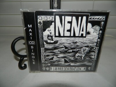 NENA Lab Mich Dein Pirat Sein MAXI SINGLE CD Germany Import