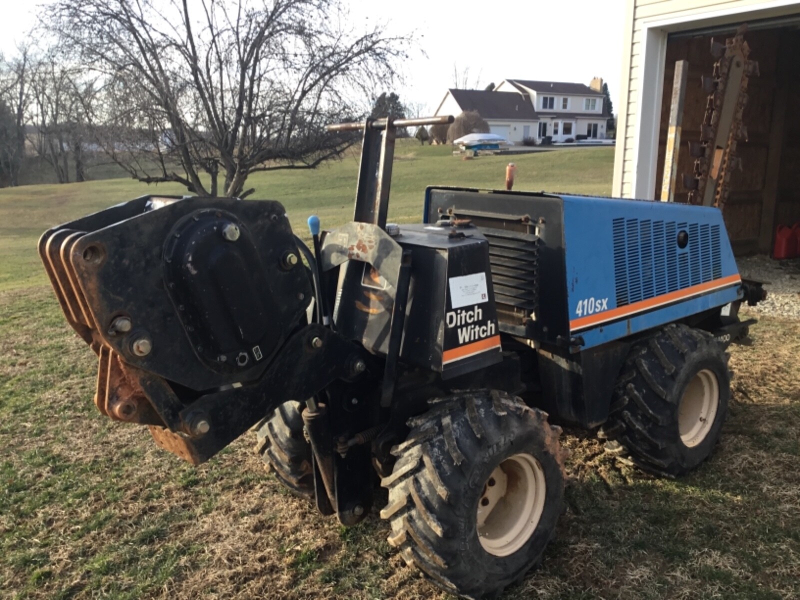 Ditch Witch 410 SX Trencher - Vibratory Plow
