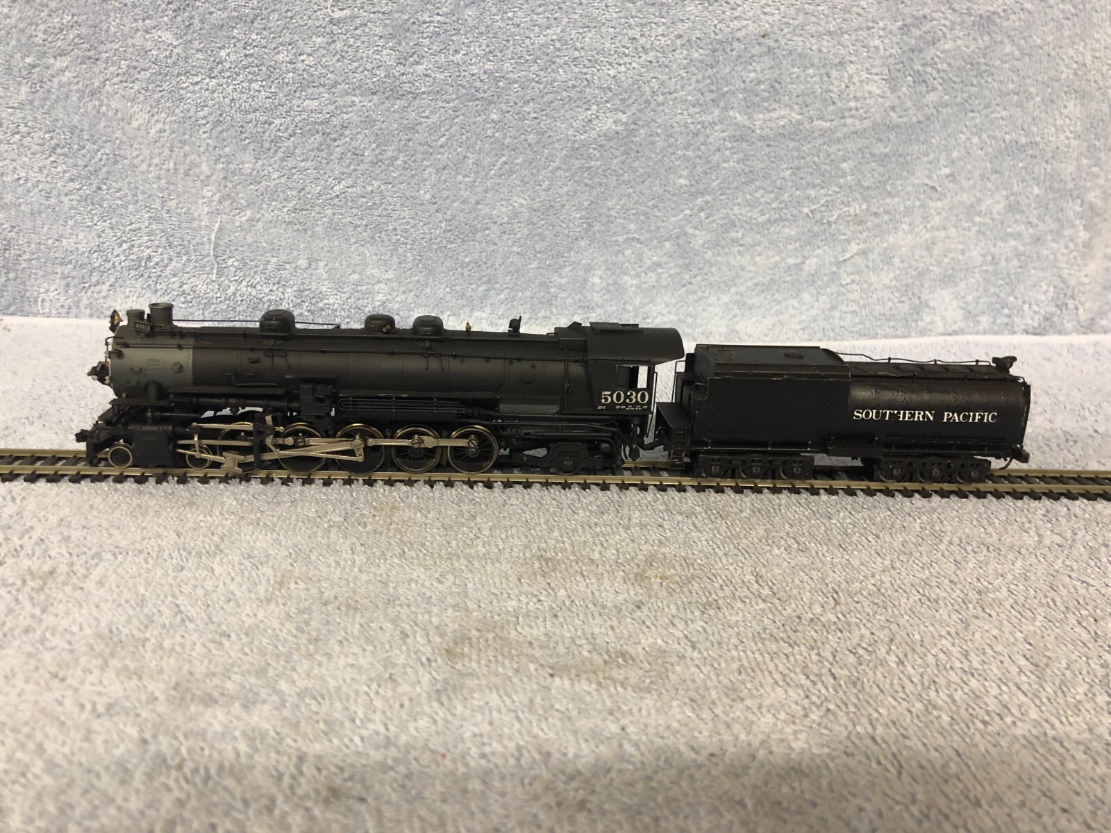 HO Scale Southern Pacific 5030 Brass Steam Locomotive 4-10-2