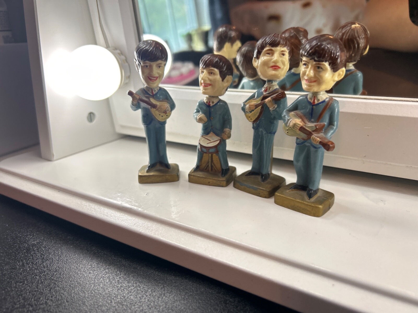 1964`sビートルズ バブルヘッドフィギュアセット Vintage Beatles Bobbleheads 1964 | eBay