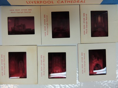 Liverpool Cathedral 6 35mm Transparencies Gift Set Walton Dixon