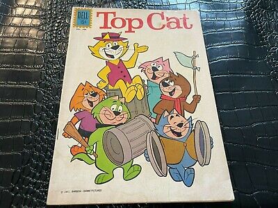 RARE 1962 1st ISSUE VG/F " TOP CAT " DELL TV COMIC BOOK