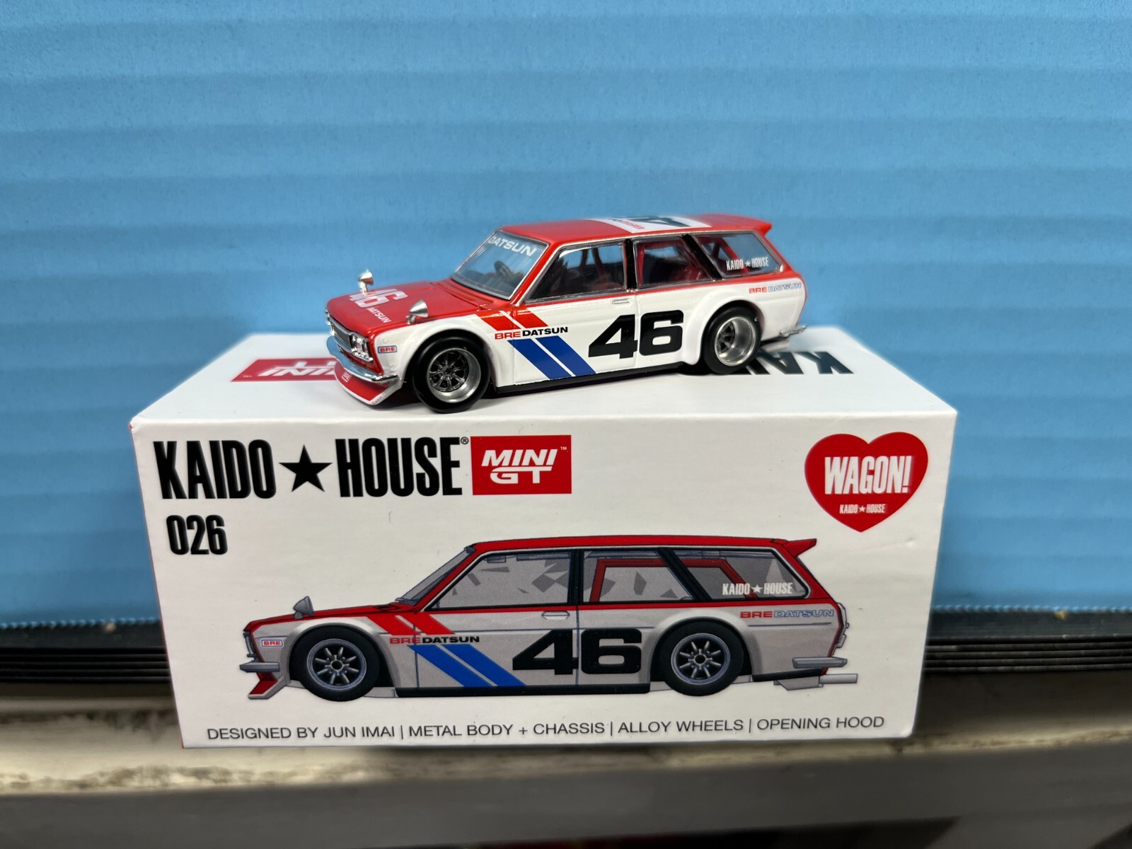 ミニカー Kaido House Datsun 510 Wagon //033 Kaido House x MINI GT #033 Datsun 510 Wagon ADVAN – J Toys Hobby