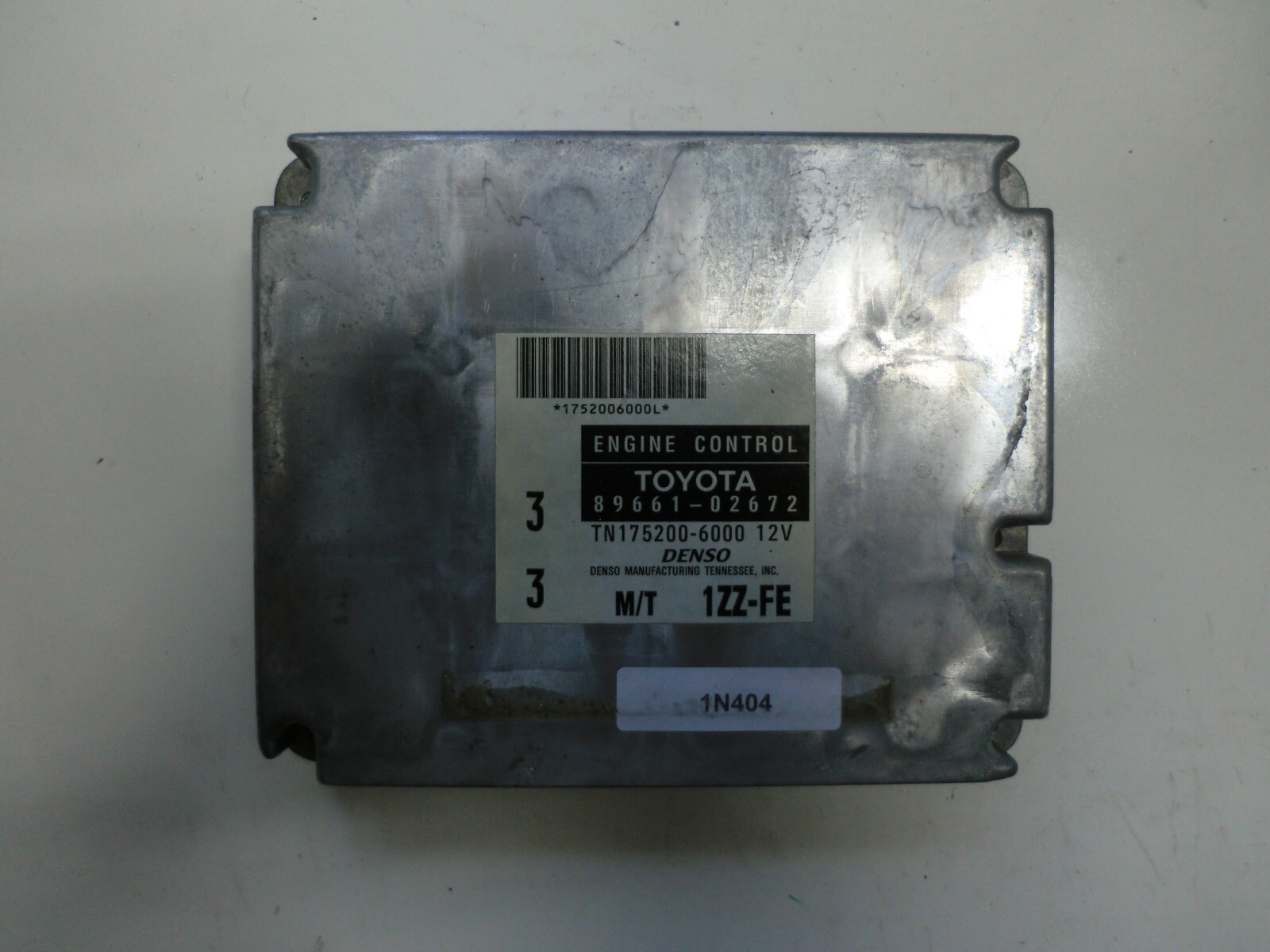 89661-02672 | TOYOTA OEM ENGINE CONTROL MODULE UNIT ECM ECU