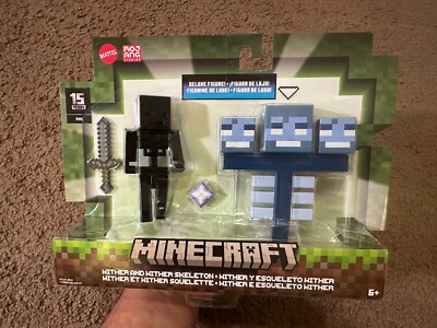 2024 Minecraft 15th Anniversary Build-a-Portal 2pk - WITHER and WITHER SKELETON