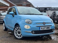 2017 Fiat 500 1.2 Lounge 2dr CONVERTIBLE PETROL Manual