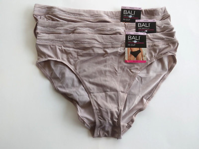Set of 3 NWT Bali One Smooth U Modern Microfiber Hi-Cut, 6/M , Evening Blush