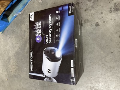 Night Owl 4K UHD Wi-Fi Security Camera System with Bluetooth