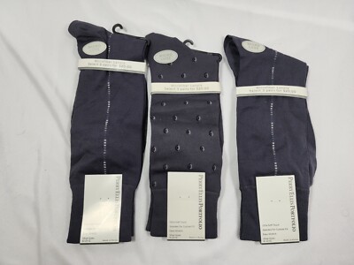 Perry Ellis Portfolio Micro Luxe Men's Dress Socks Size 6 1/2 -12 Carbon Gray