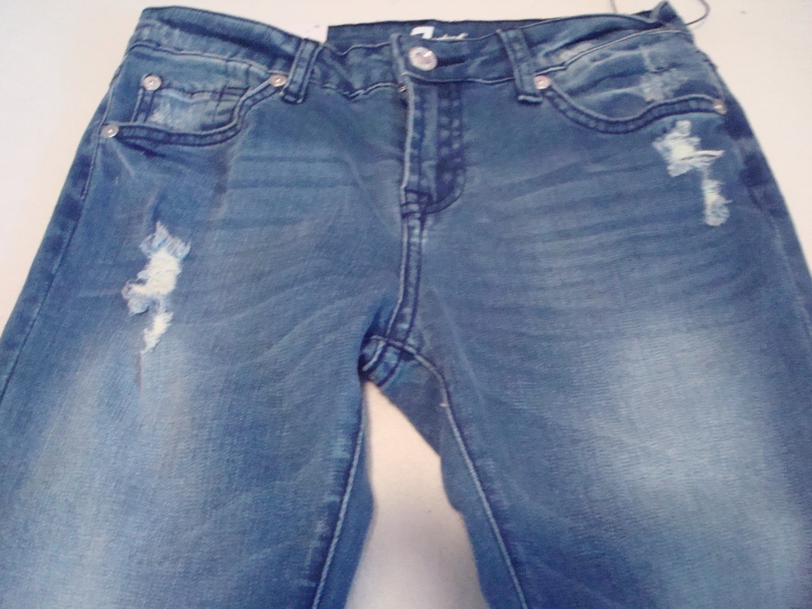 Girl  7 For All Mankind Skinny Boyfriend Fit Jeans Size 12  NWT