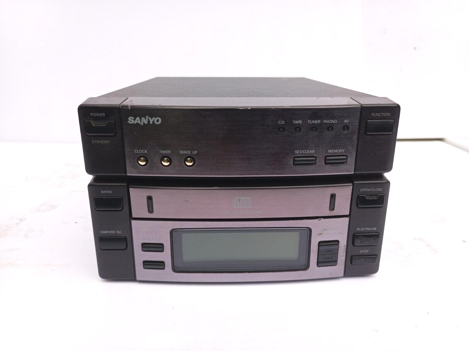 MISSING POWER CORD* SANYO DC S33 CT COMPACT DISC DIGITAL